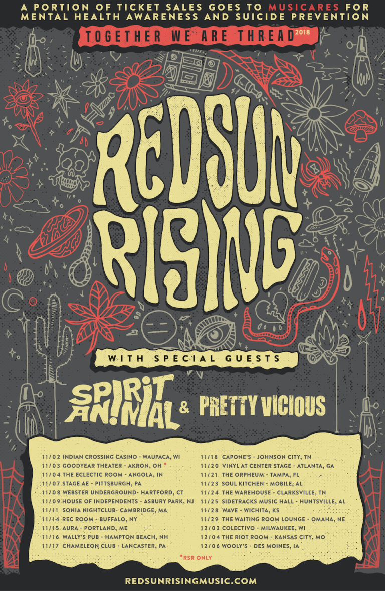 Red Sun Rising Announce Headline Tour Dates + Release Powerful Video