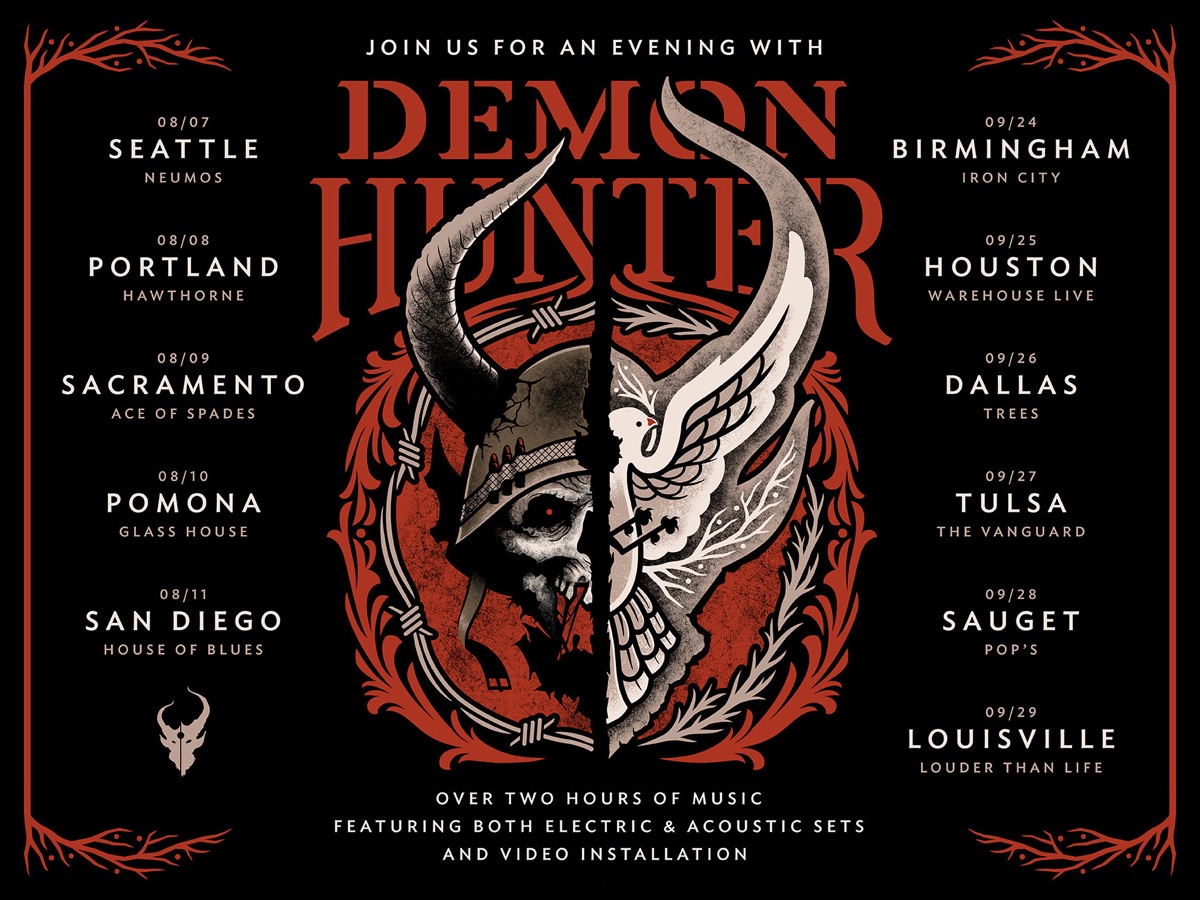 Demon Hunter Get "Negative" — WATCH Atom Splitter PRAtom Splitter PR